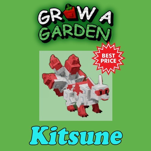 Kitsune - Grow a Garden Roblox | PETS | Cheap Price - Fast Delivery!