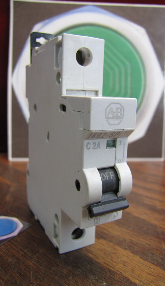2 amp Allen Bradley 1492-SP1C020  2A breaker Type C Supplementary Protector