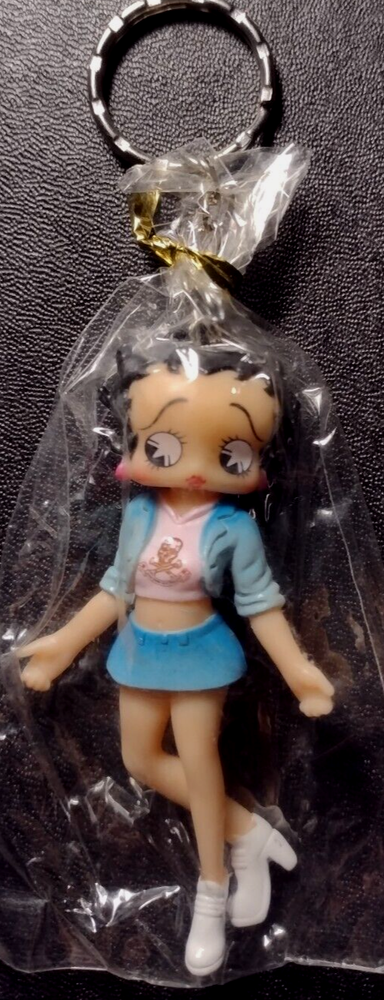 INET S&G  Betty Boop Sexy Mini Skirt  Figure Key Chain NEW IN ORIGINAL PACKAGING
