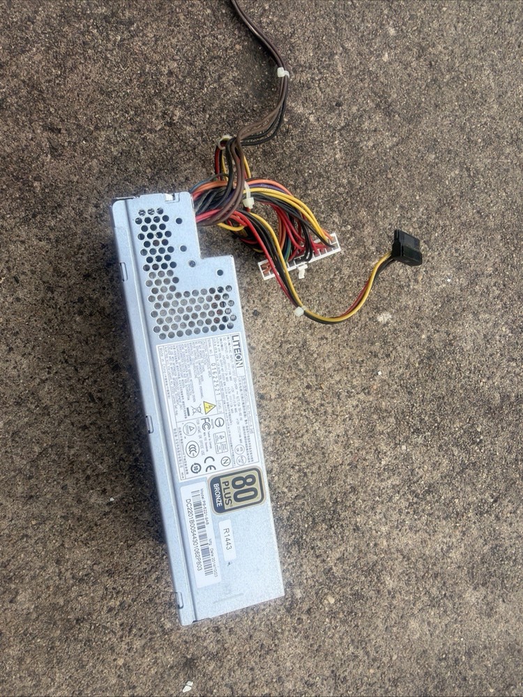LiteOn PS-5221-9 AB 220W 80 Plus Bronze Power Supply PS-5221-9AB