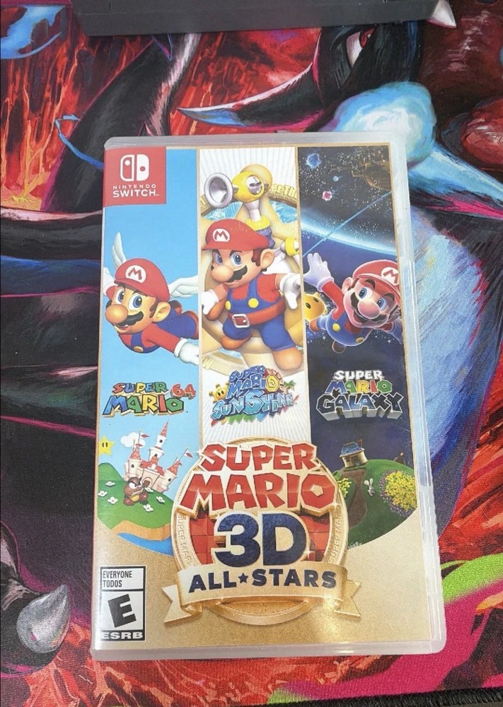Super Mario All-Stars 3D Nintendo Switch Game Cartridge Tested Working