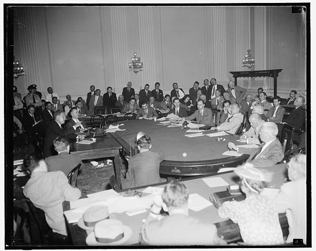 Washington D.C. John Hamilton Dies Committee 1939 Republican National Committee