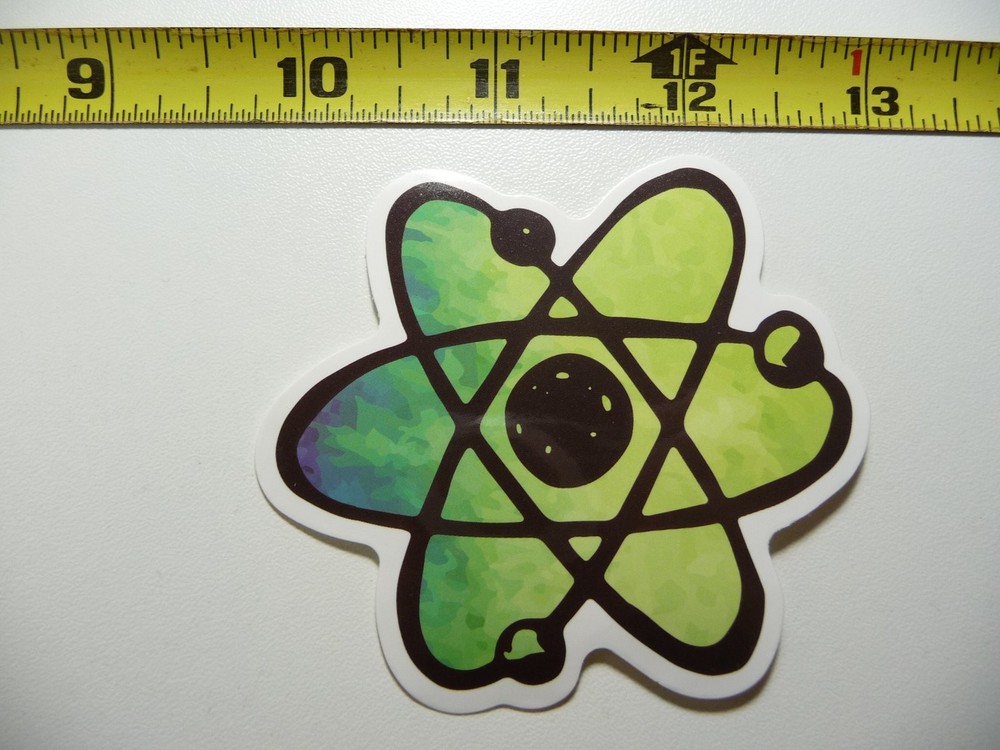 ATOM NEURON ELECTRON SCIENCE DECAL STICKER FOR LAPTOP SCHOOL COLLEGE EDUCATION