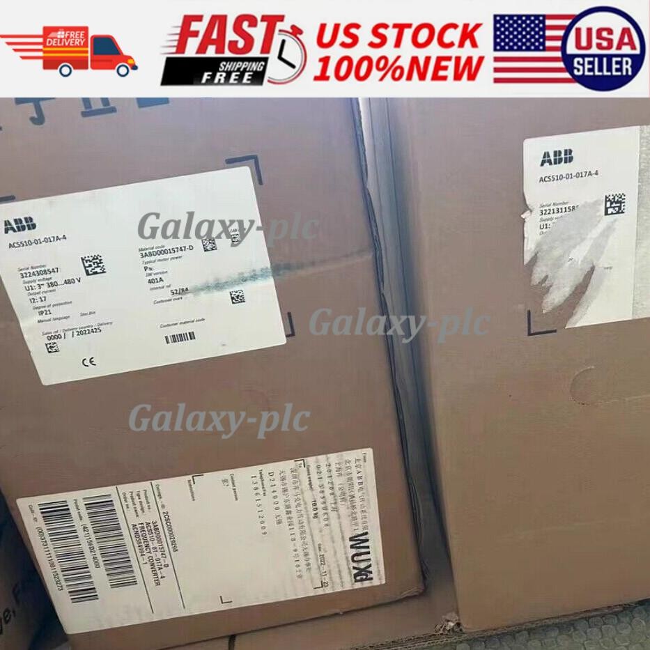 ABB ACS510-01-017A-4 Frequency Converter New in Box Fast Shipping 1pcs No Keypad