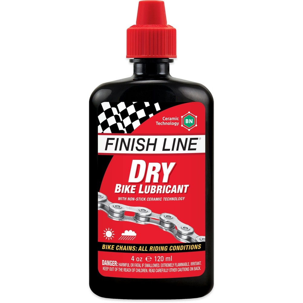 Finish Line Dry Lube Lubricant - 8oz Bottle Black