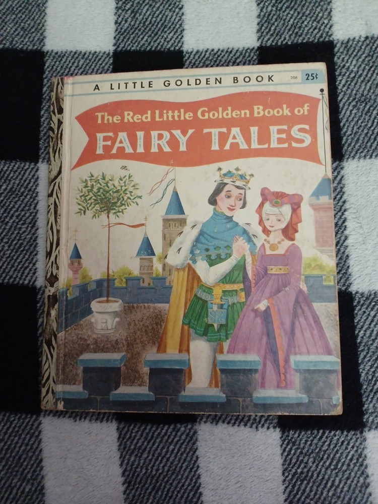 The Red Little Golden Book Of Fairy Tales,  1958 Little Golden Book