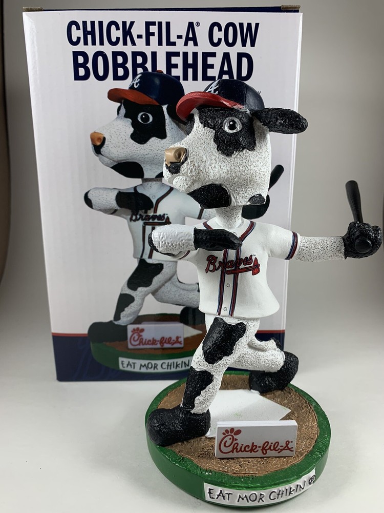 Chick-fil-A Cow Bobblehead Atlanta Braves Giveaway 8/20/24