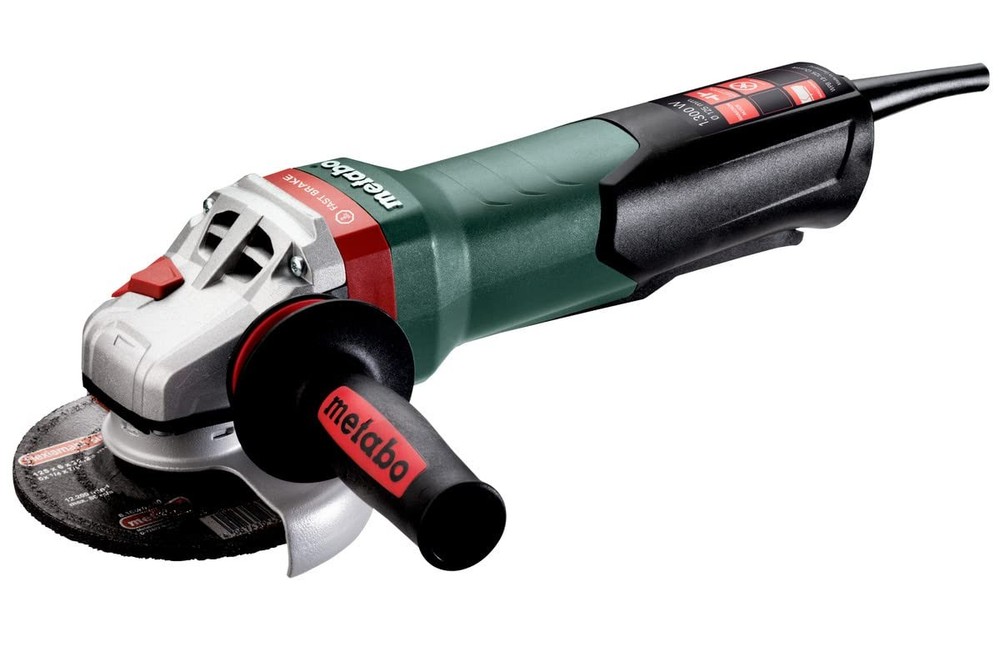 4-1/2 to 5-Inch Angle Grinder 11,000 RPM 12 Amp AC/DC Paddle Switch