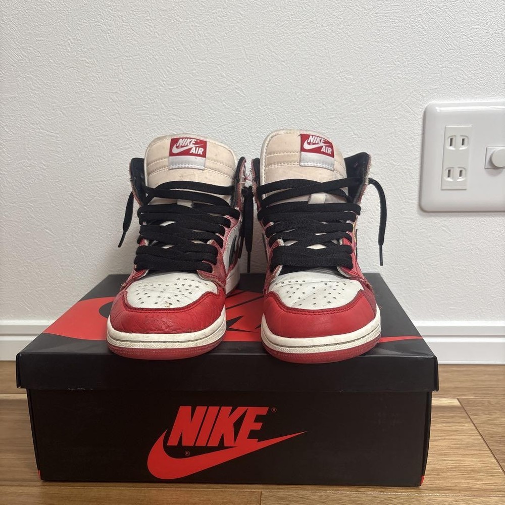 Nike Air Jordan 1 Mid Men's Spiderman Collab US 6.5 Pre-Owned