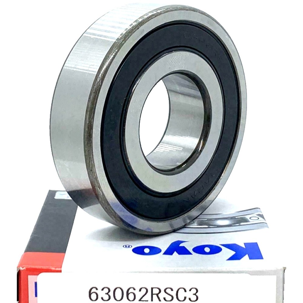 NEW KOYO 6306 2RS C3 Deep Groove Ball Bearing 30x72x19mm Rubber Sealed