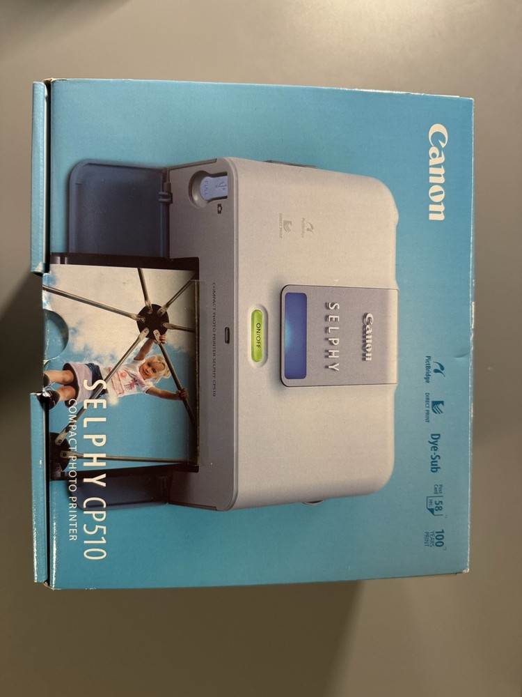Canon SELPHY CP510 Photo Printer - NEW & Original Packaging - Sealed!