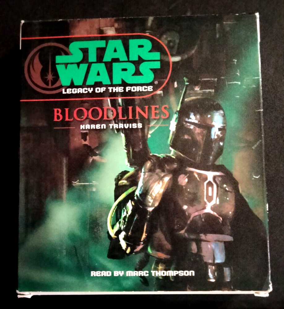 2006 STAR WARS Legacy of the Force BLOODLINES Random House Audio Book CD's
