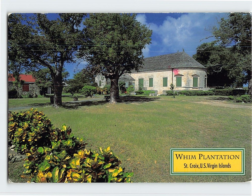 Postcard Whim Plantation St. Croix US Virgin Islands