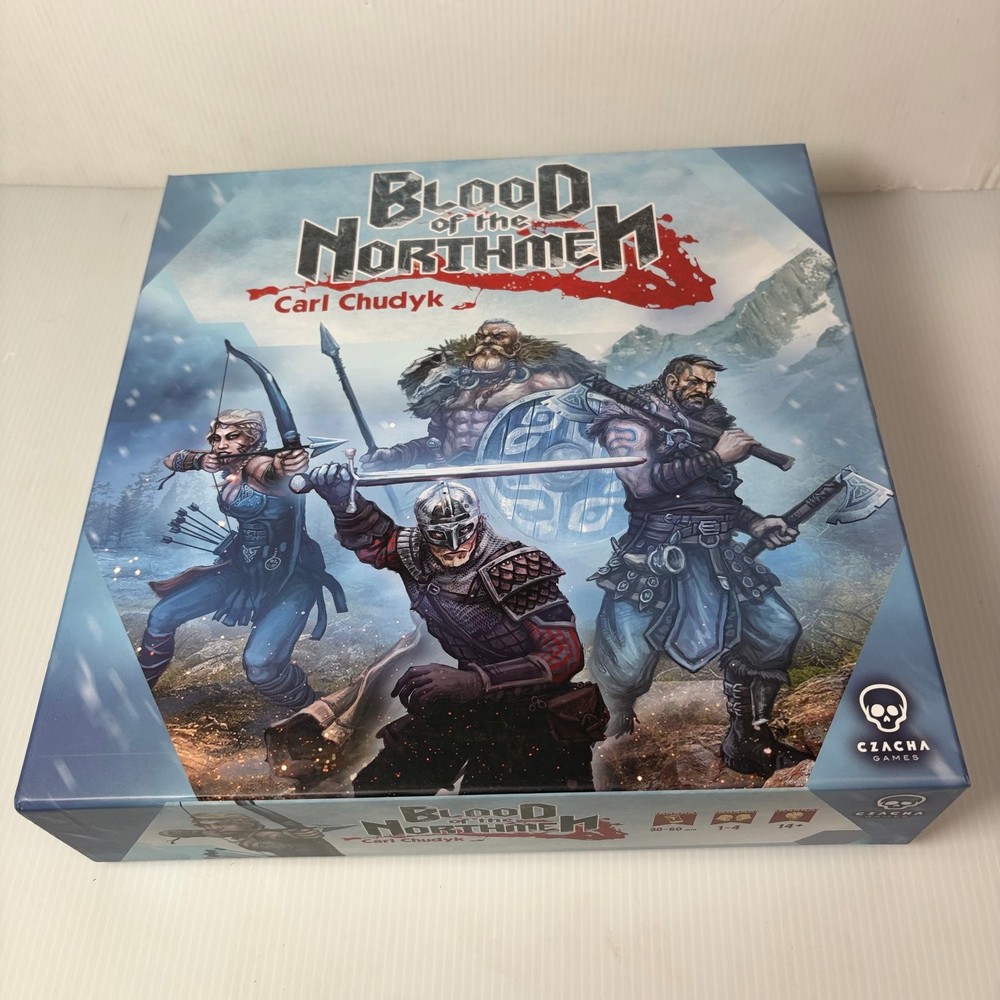 Blood of the Northmen Kickstarter Edition Czacha Games Board Game Hex Tiles