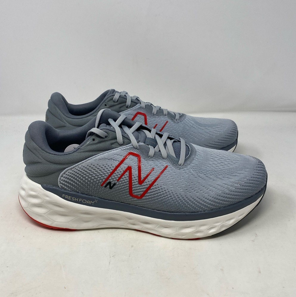 New Balance Fresh Foam X 840V1 Men’s Running Shoes Grey/Red Size 13 2E Wide