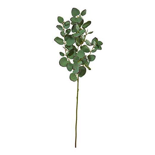 34in Set of 6 Realistic Eucalyptus Faux Branches for Home Decor