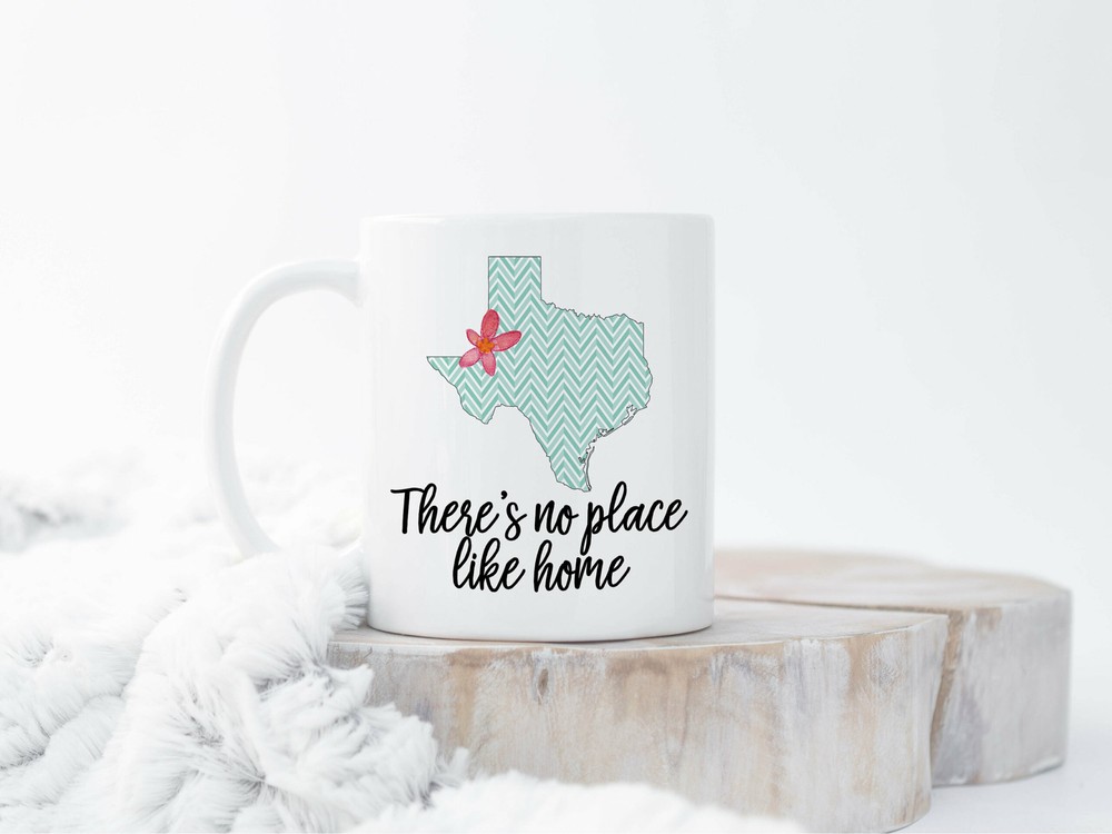 Custom Home State Mug Custom Texas Mug Personalized Texas Mugs Custom State Mug