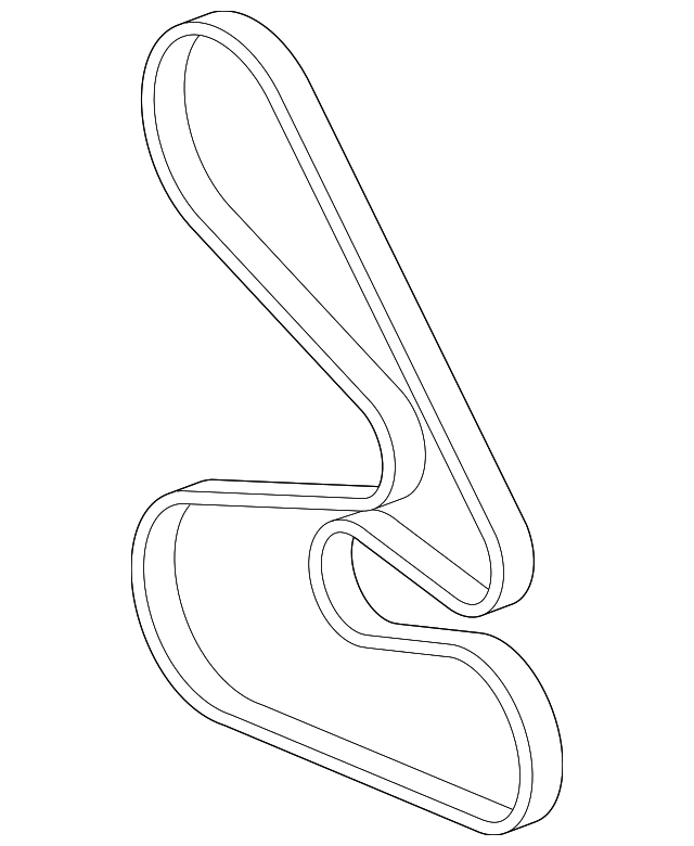 Genuine Honda Belt Power Steering Pump (Mitsubishi) 56992-RV0-A05