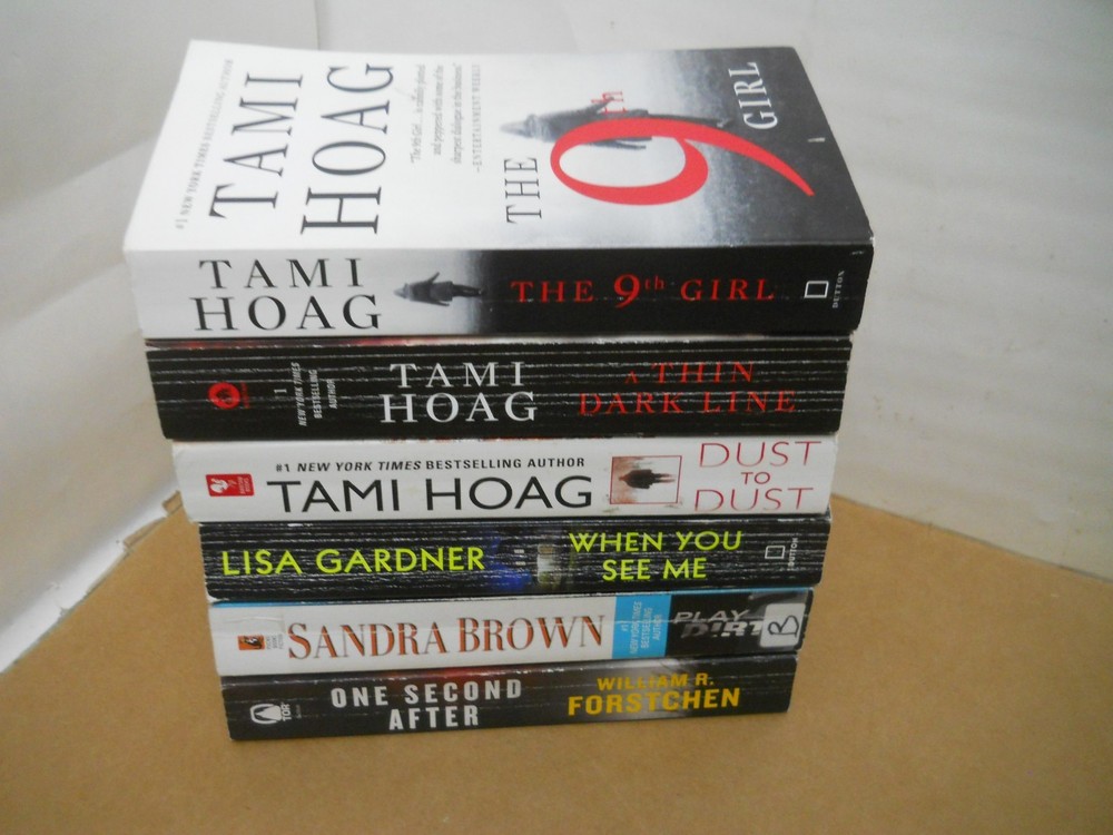 Lot of 6 Novels by Tami Hoag  & others~ VG/Fine~ Fast Shipping