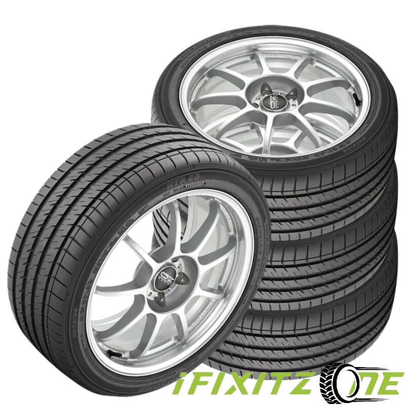 4 Sumitomo HTR Z5 255/40R17 98Y Tires, Ultra High Performance, 320AAA, Summer