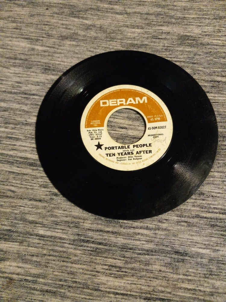 Ten Years After Portable People/The Sounds 45 7
