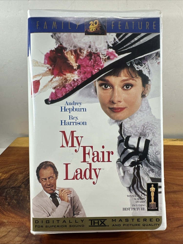 My Fair Lady VHS Audrey Hepburn Rex Harrison 20th Century Fox - Pre-Owned