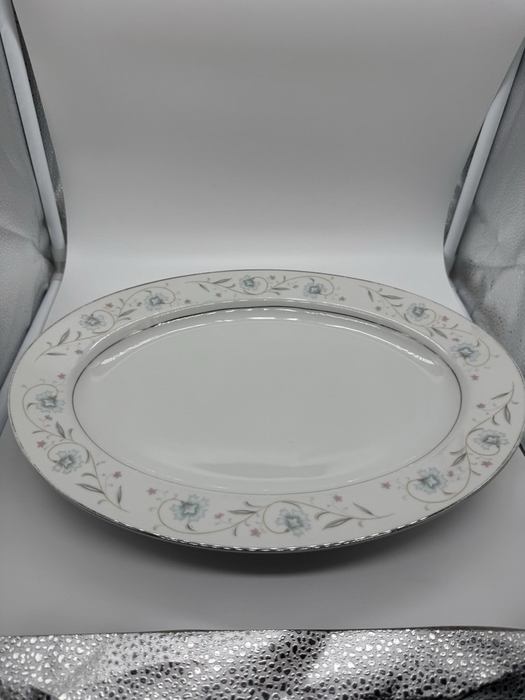 Vintage Discontinued English Garden 1221 Japan Fine China Serving Platter