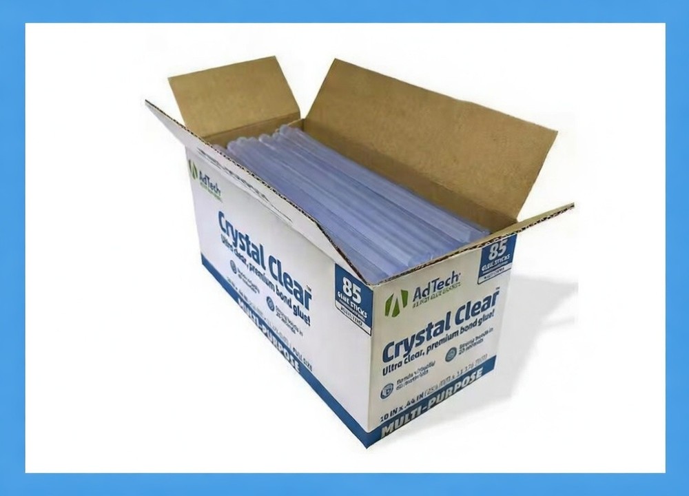 4 in. x .28 in. Dia Hot Melt Mini Size Glue Sticks (5 lb. Bulk Pack)