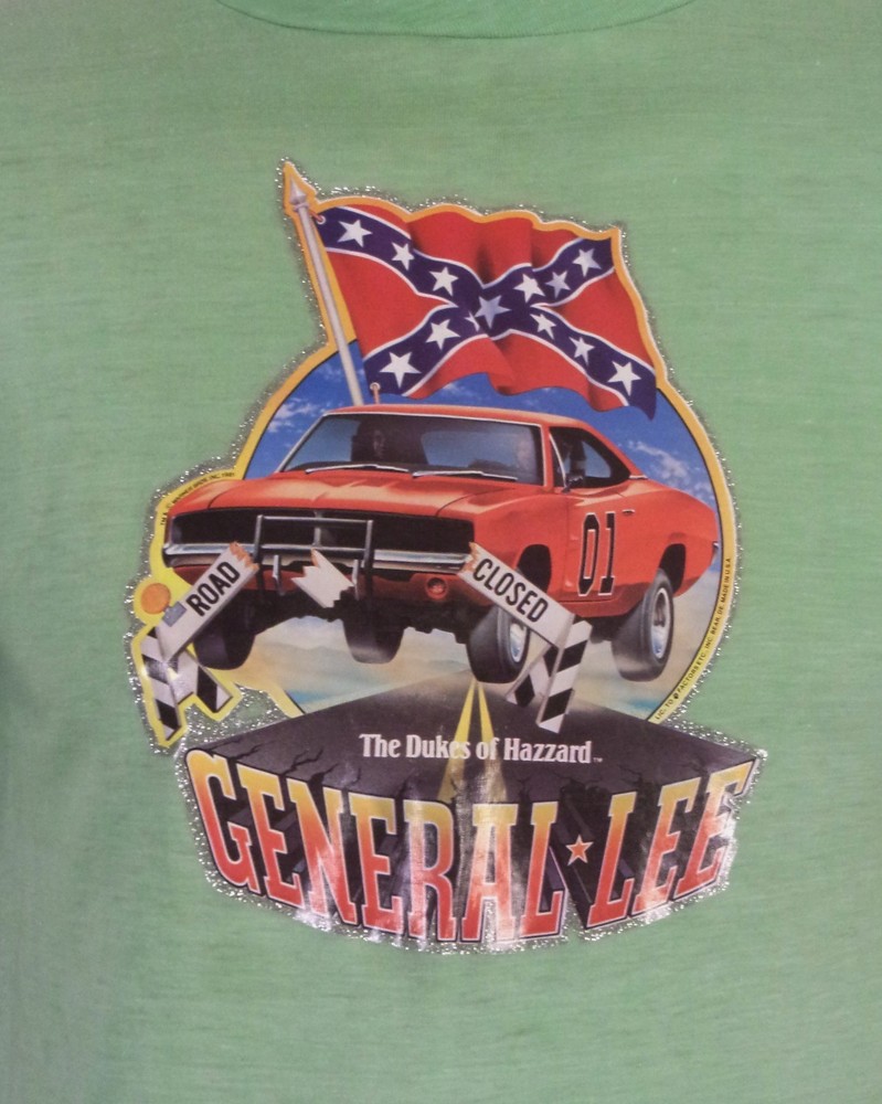 vintage 70s 80s single stitch The Dukes of Hazzard General Lee T-Shirt Iron On M