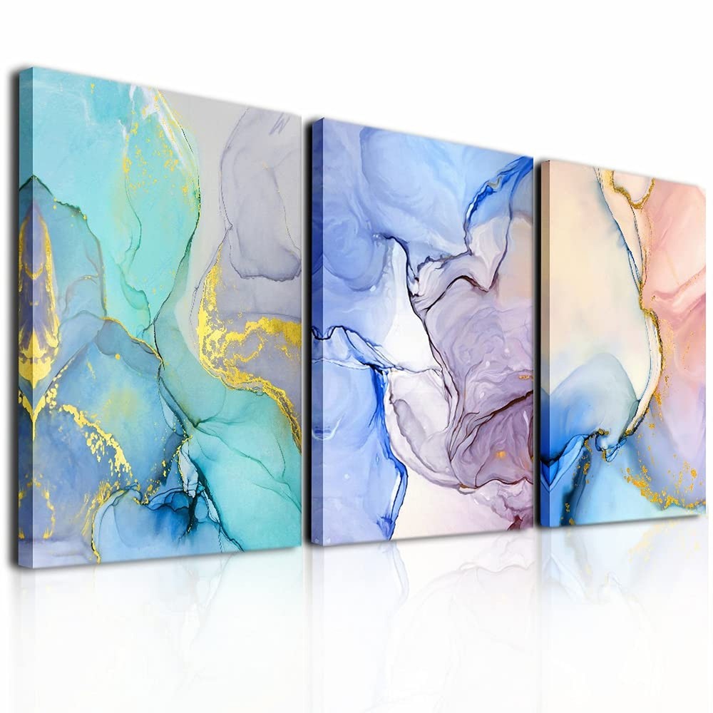 Abstract Wall Decor For Living Room Large Size Canvas Wall Art Paintings For ...