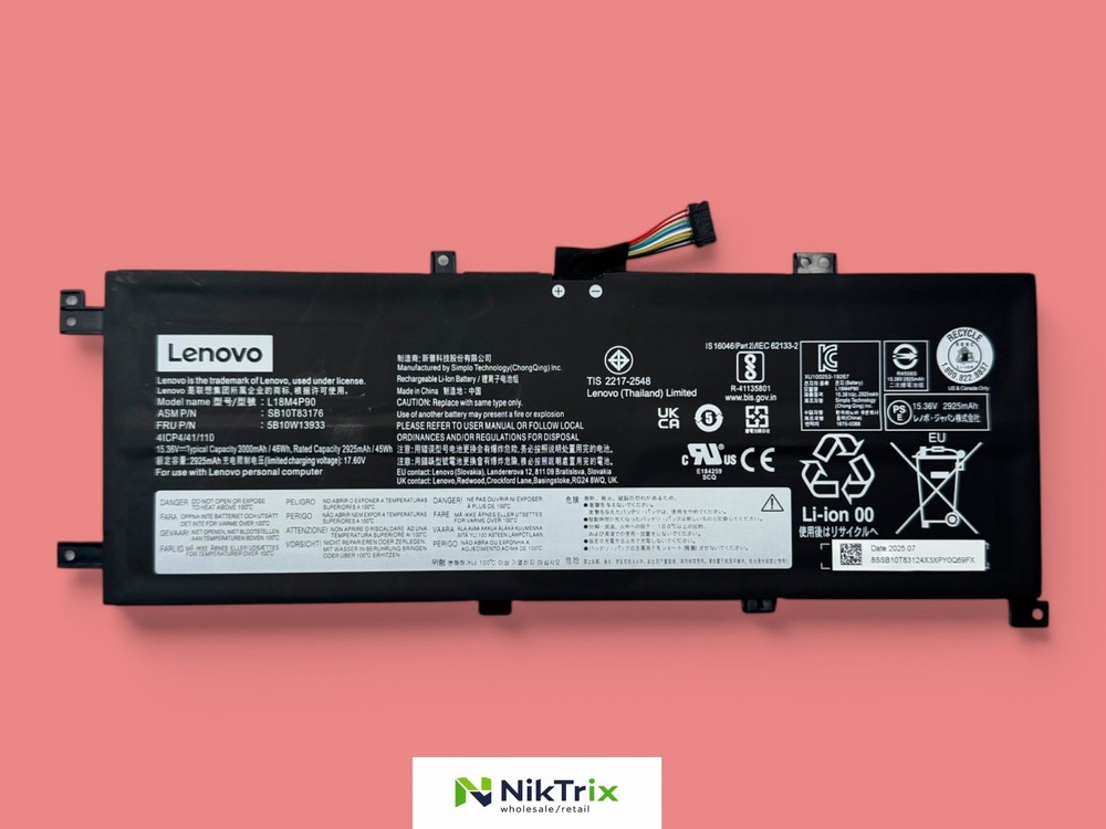 SB10T83176 L18M4P90 Lenovo Battery Thinkpad L13 YOGA GEN 2 5B10W13935