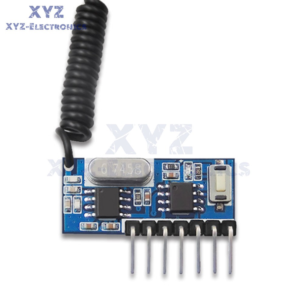 315Mhz/433Mhz Wireless 4 Channel RF Receiver 1527 Learning Code Decoder Module
