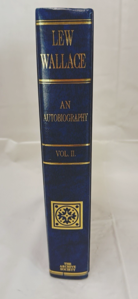 Lew Wallace Autobiography Vol 2 India Archive Society HC Leather RARE Collectible