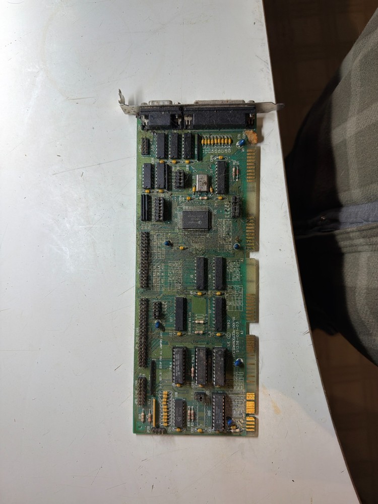 VL‑Bus / ISA Multi‑I/O Controller Card – IDE Floppy Serial Parallel Untested