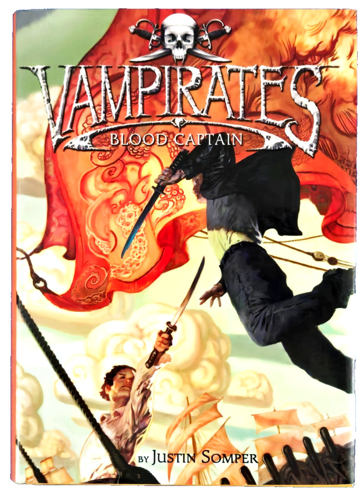 Vampirates Blood Captain By Justin Somper Hardcover Book Free Shipping