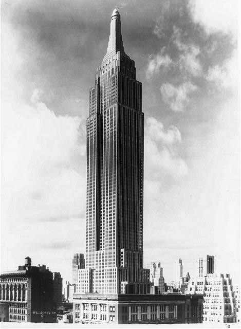 New York City NY Empire State Building 1931 Skyscraper Midtown Manhattan