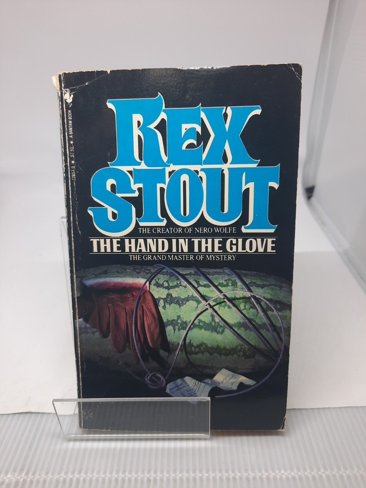 Rex Stout Hand In The Glove 1983 Bantam Vintage Paperback First Print