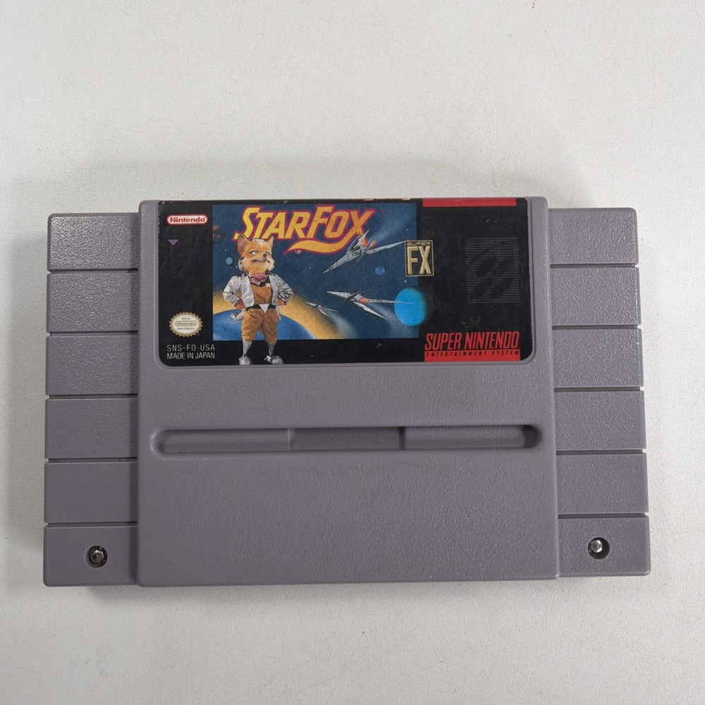 Star Fox (Super Nintendo SNES) Cart Only - Tested