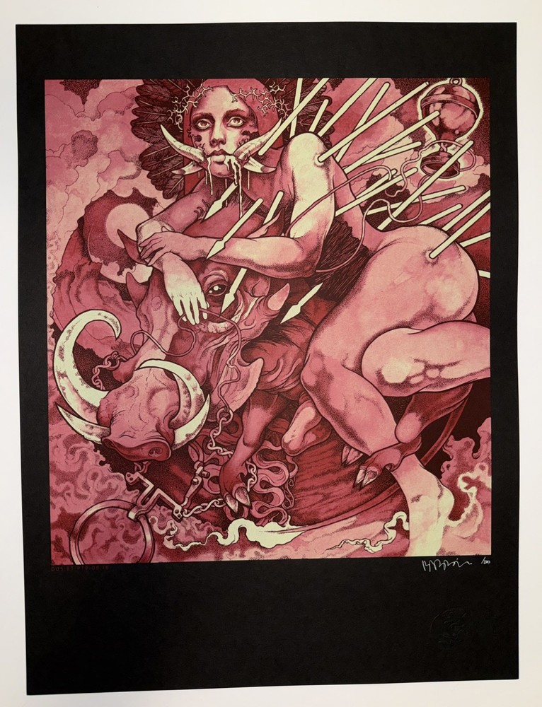 John Dyer Baizley | Black Tusk | Passage Through Purgatory Monochrome SN’D /100