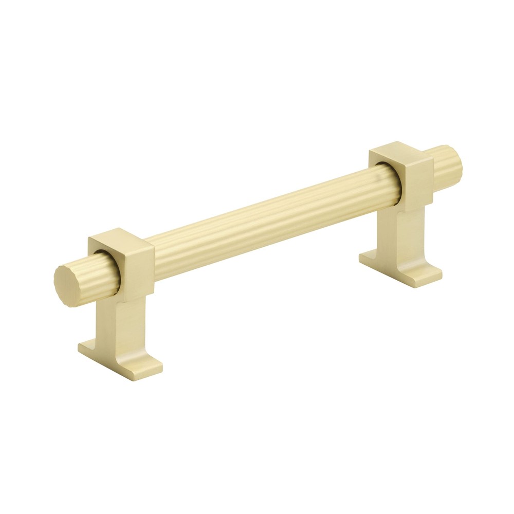 | Cabinet Pull | Matte Gold | 3-3/4 inch (96 mm) Center to Center | Carrigan ...