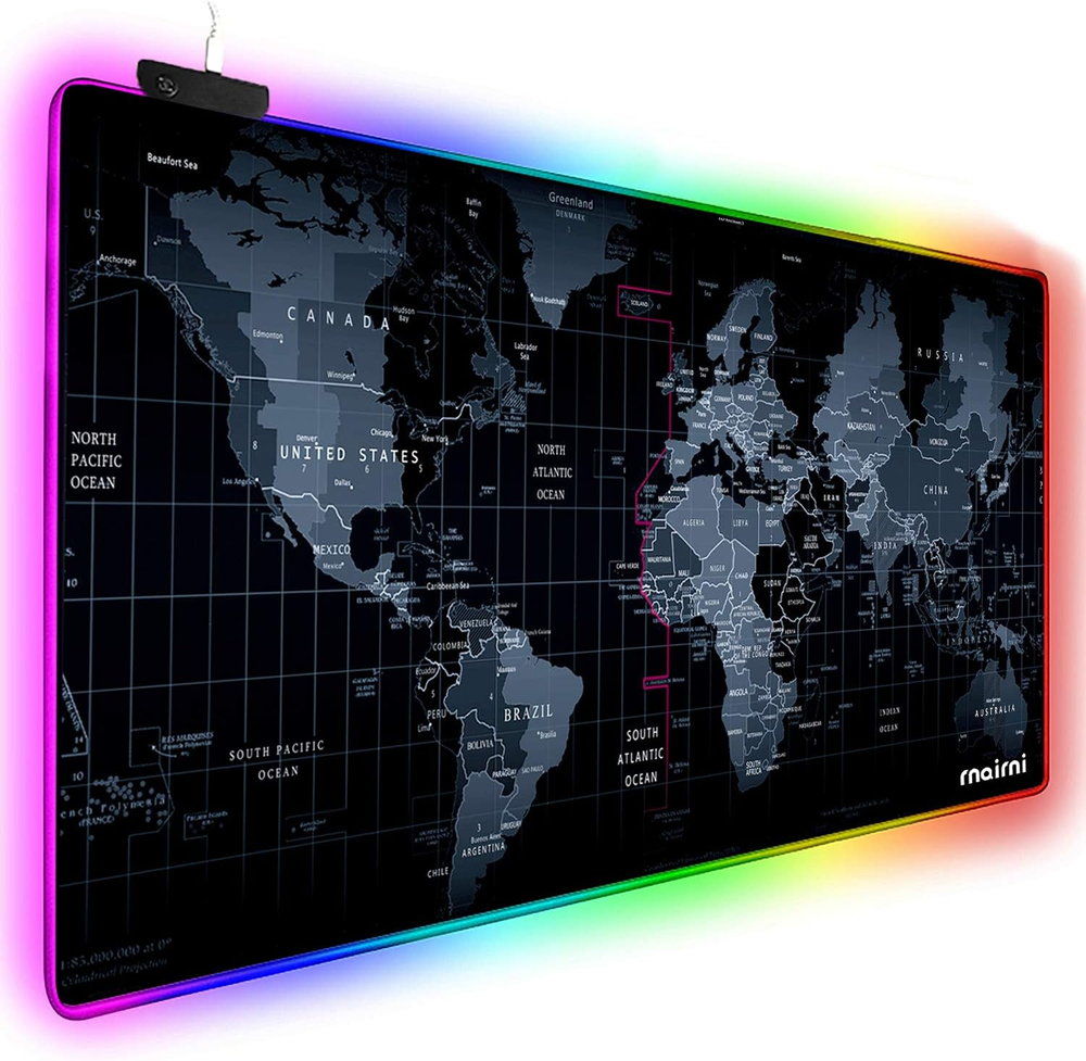 Extended RGB Gaming Mouse Pad – Extra Large, Waterproof Gamer Mat