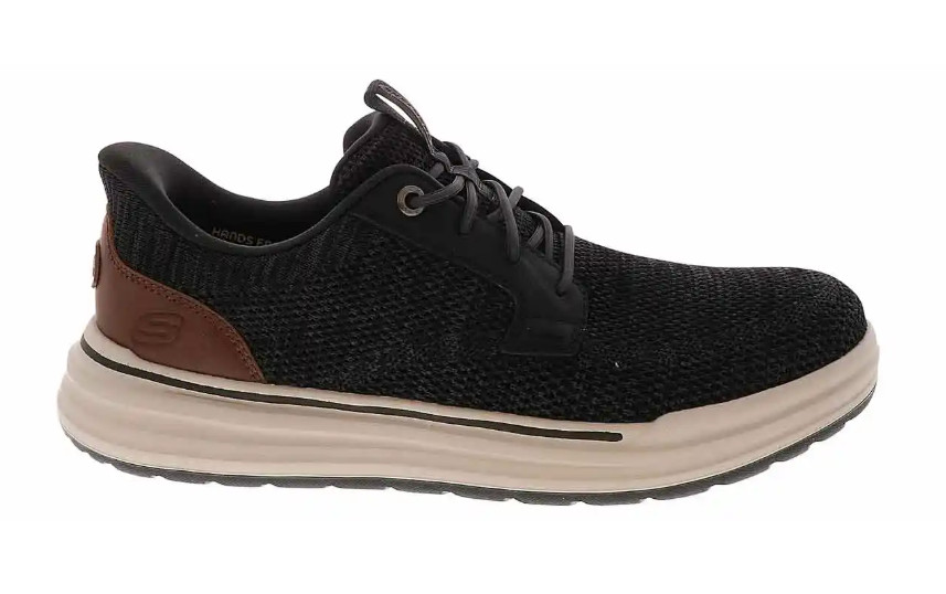 Skechers Slip-ins Relaxed Fit Sterling Ramone Men's Shoes Black Authentic