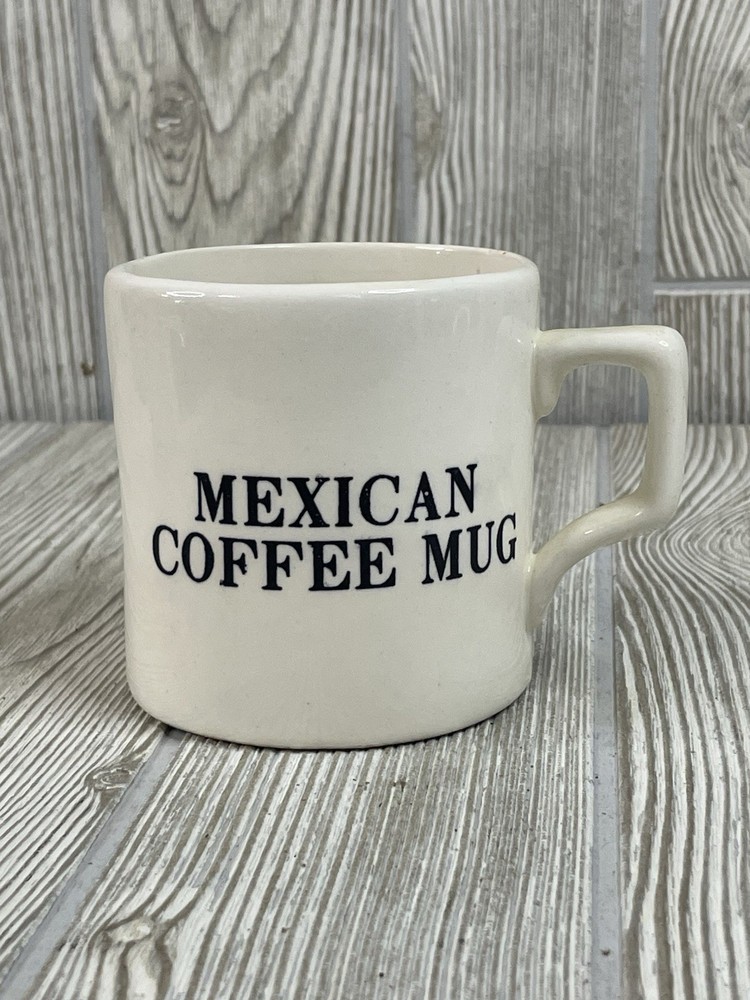 Mexican Coffee Mug w/ Lifelike Cockroach INSIDE Great Mug for Pranksters Novelty