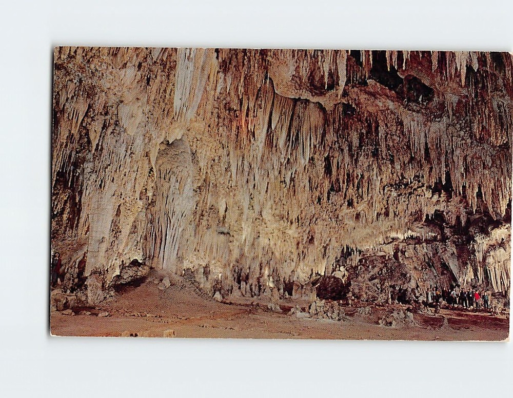 Postcard King's Palace Carlsbad Caverns National Park New Mexico USA