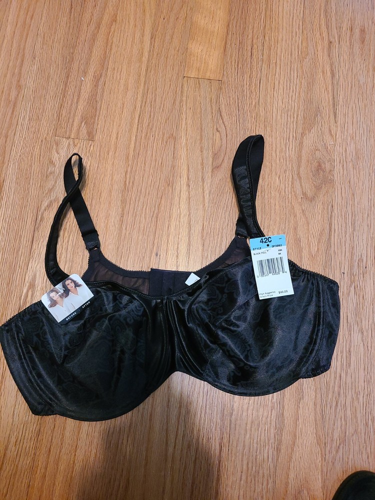 Bali 3562 Satin Tracings Minimizer Underwire Bra 42C