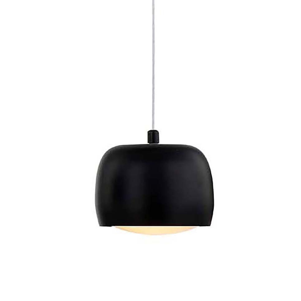 Black Frascati 5W 3000K LED Mini Pendant by Justice Design Group