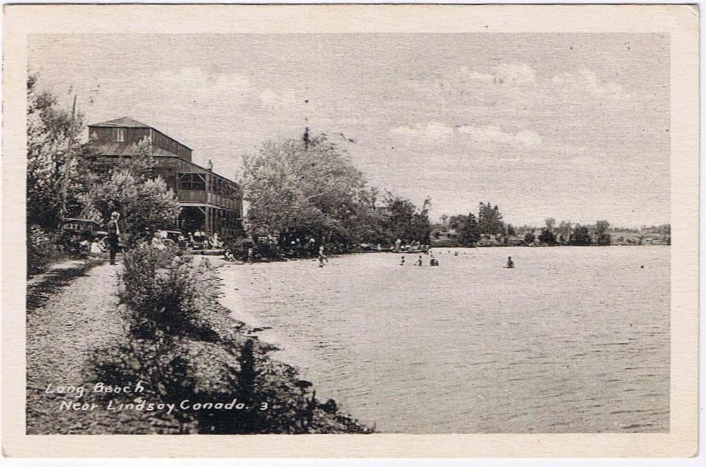 Ontario Postcard RPPC Lindsey Long Beach 1933