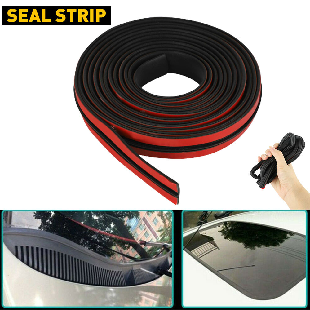 Universal 10FT Windshield Rubber Seal Trim for Molding and Windscreen Windows