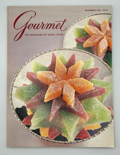 Gourmet Magazine December 1985 Recipes Holiday Cooking Entertaining