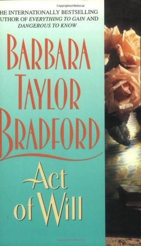 Act of Will by Bradford, Barbara Taylor, Good Book
